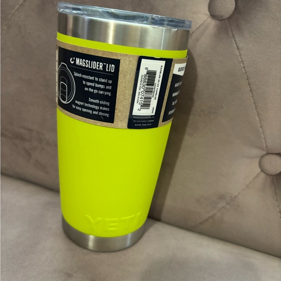 Yeti 20oz tumbler chartreuse green - Picture 2 of 3